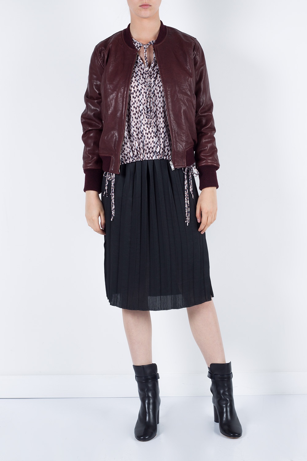 Toile isabel discount marant bomb jacket